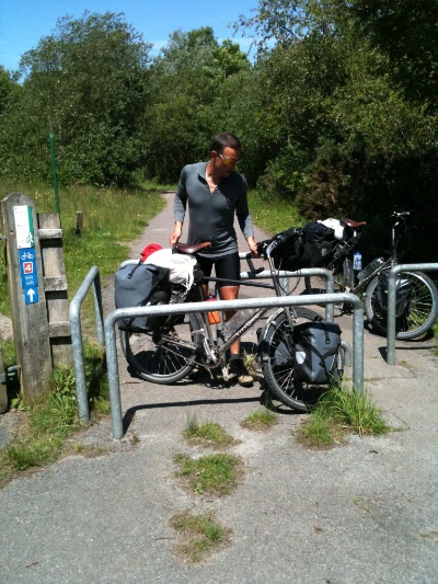 fietspad in Wales